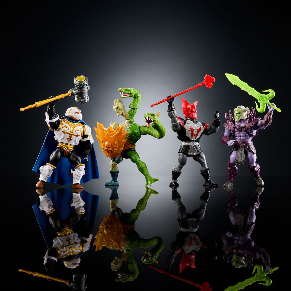 Productafbeelding Masters of the Universe Origins Actiefiguren 4-pack heo exclusive 14 cm