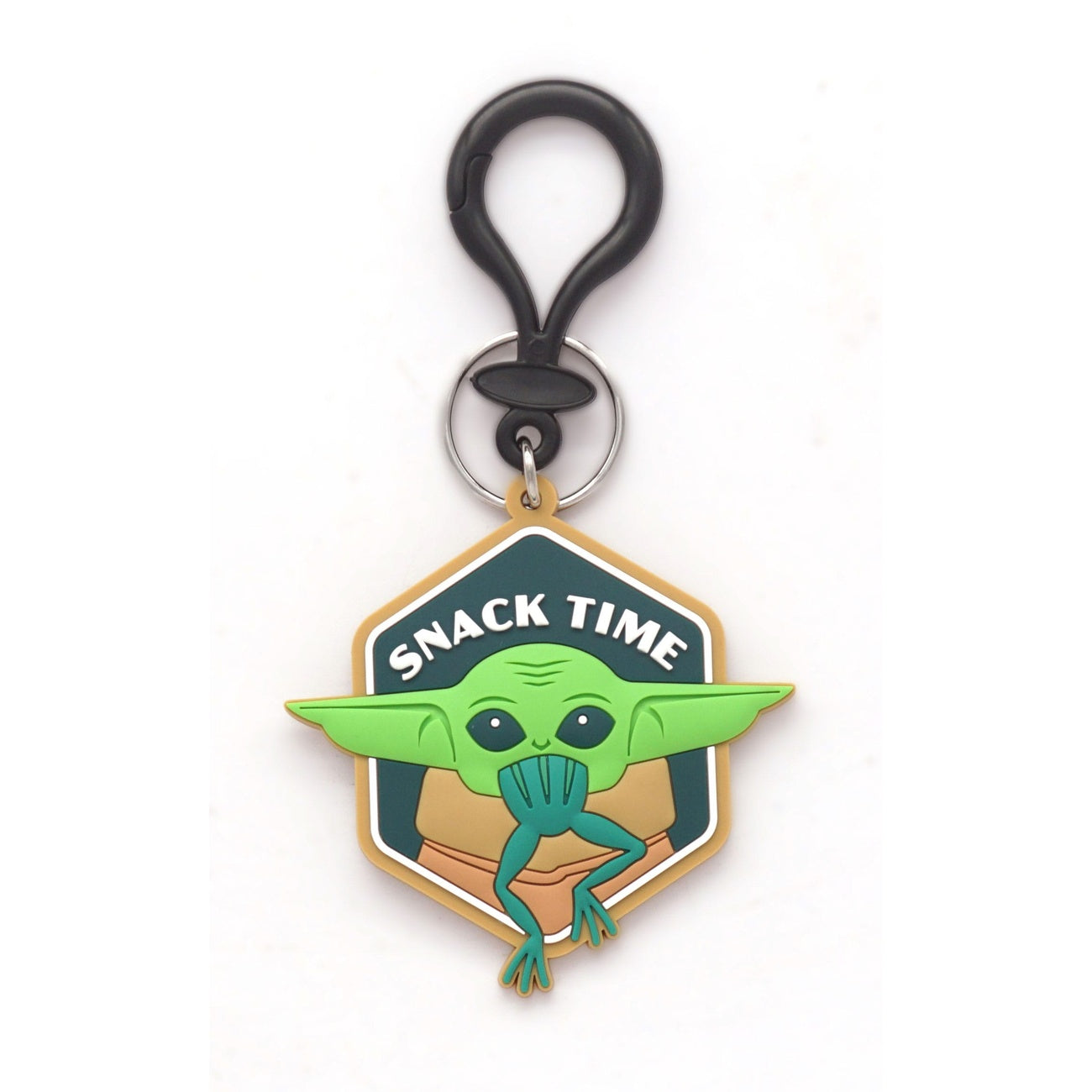Image produit Star Wars Porte-clés de sac PVC Soft Touch Bébé Yoda l’heure du snack