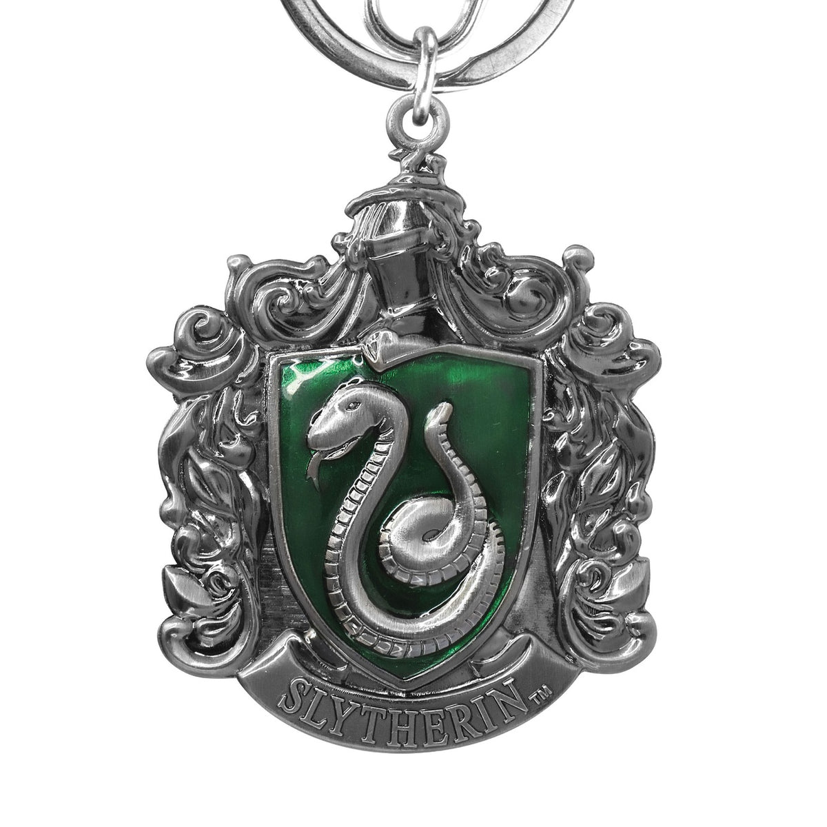 Image produit Harry Potter Porte-clés en étain Blason Serpentard