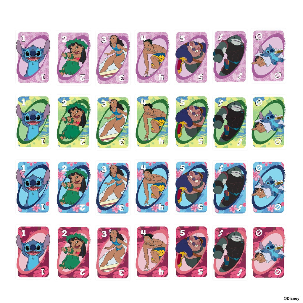 Image produit Lilo & Stitch Jeu de cartes UNO