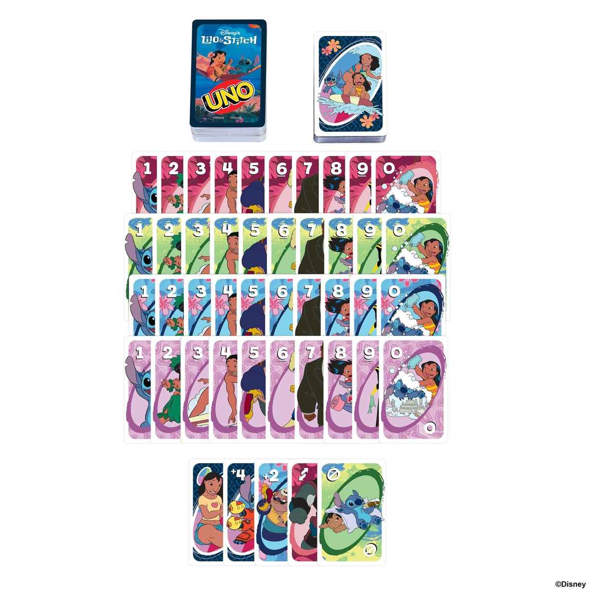 Image produit Lilo & Stitch Jeu de cartes UNO