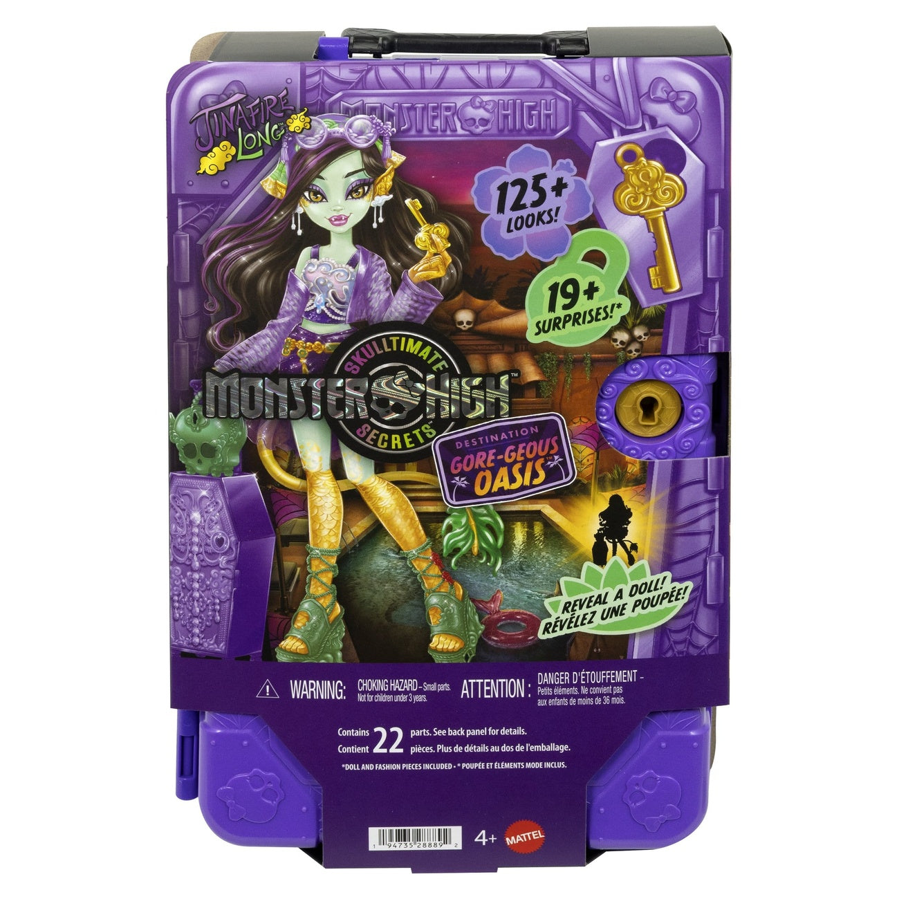 Image produit Monster High Skulltimate Secrets Poupée Destination: Gore-geous Oasis - Jinafire Long
