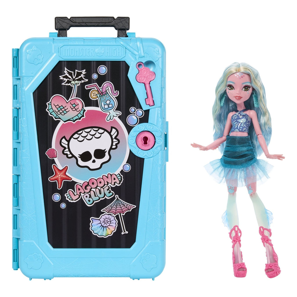 Image produit Monster High Poupée Skulltimate Secrets Destination : Gore-geous Oasis – Lagoona Blue