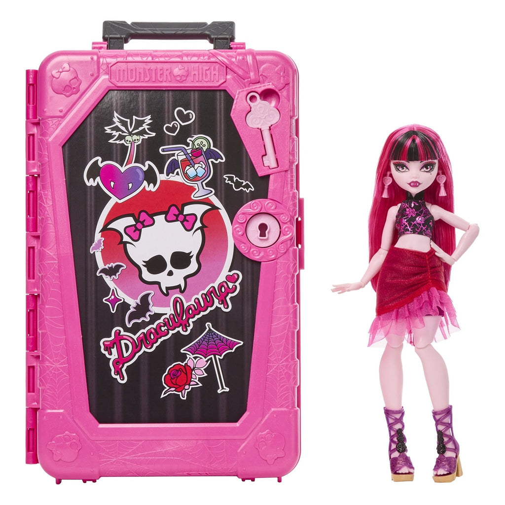 Image produit Monster High Skulltimate Secrets Poupée Destination : Gore-geous Oasis – Draculaura
