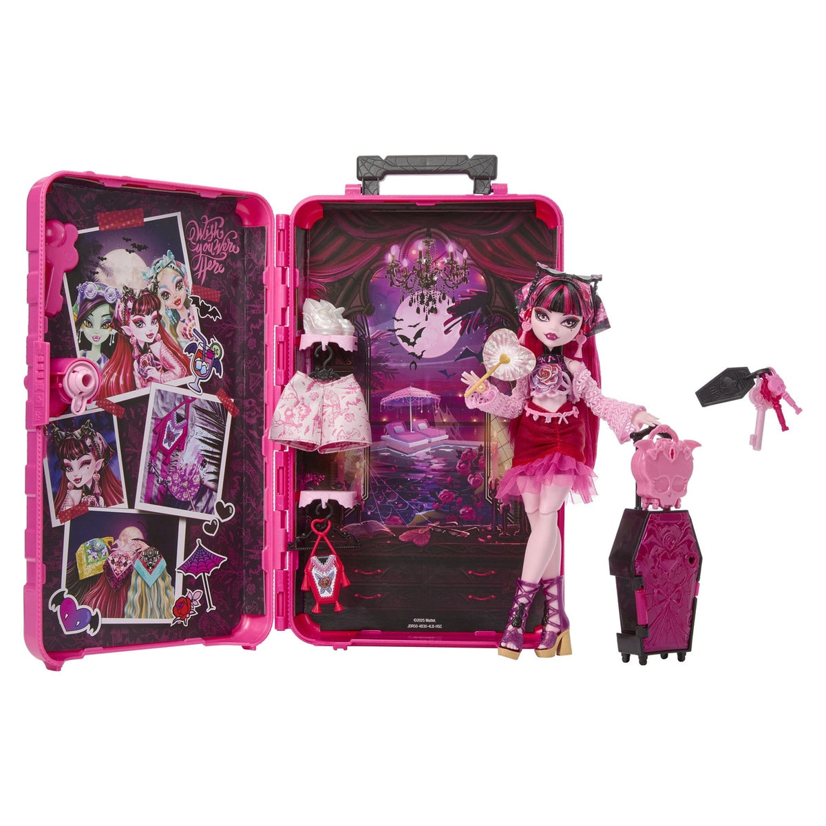 Image produit Monster High Skulltimate Secrets Poupée Destination : Gore-geous Oasis – Draculaura