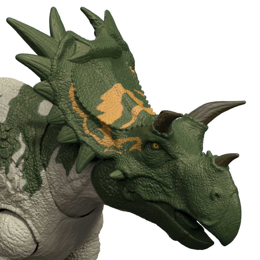 Image produit Jurassic World : La Nouvelle Ère figurine articulée Wild Roar Spiclypeus avec sons 15 cm