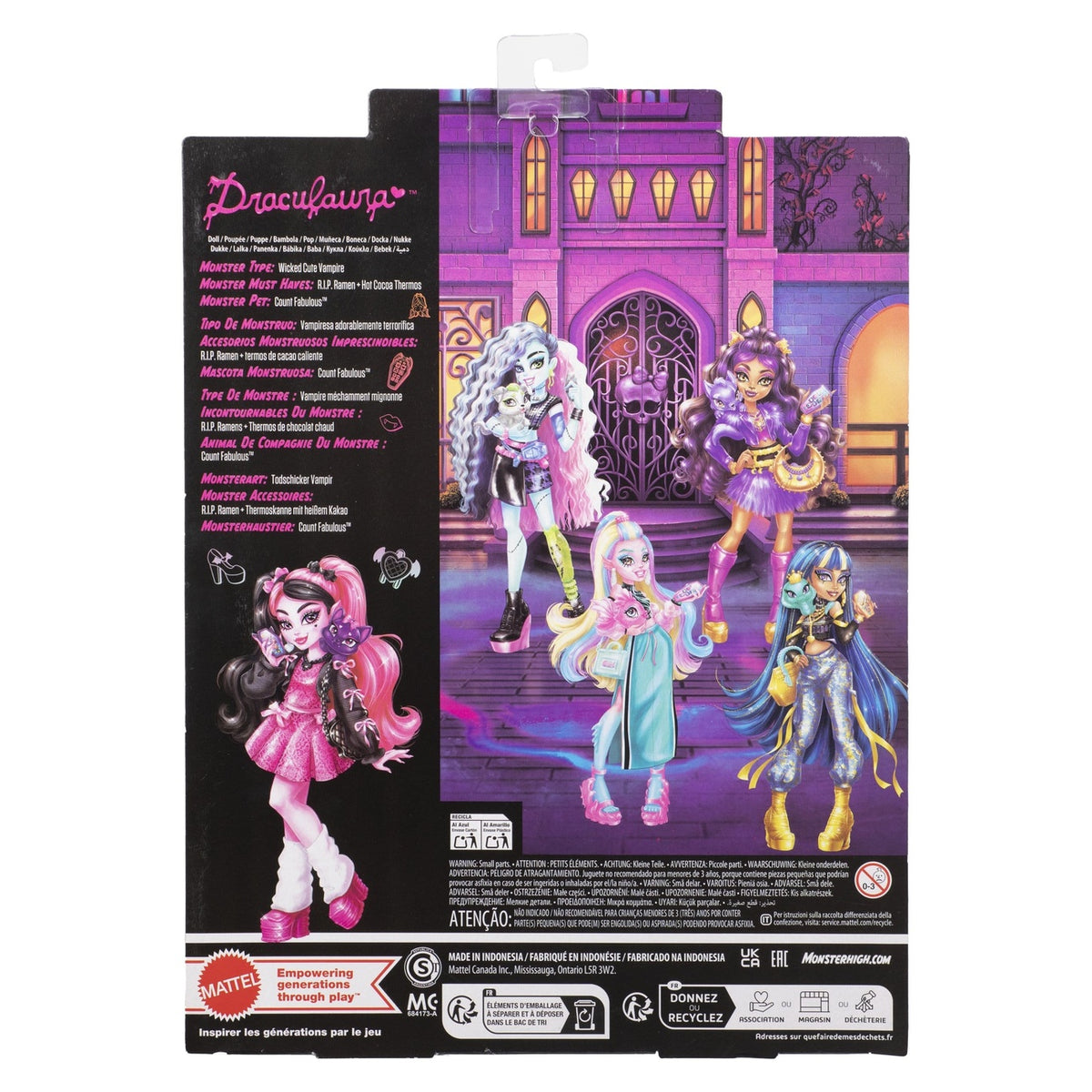 Image produit Poupée Monster High Draculaura
