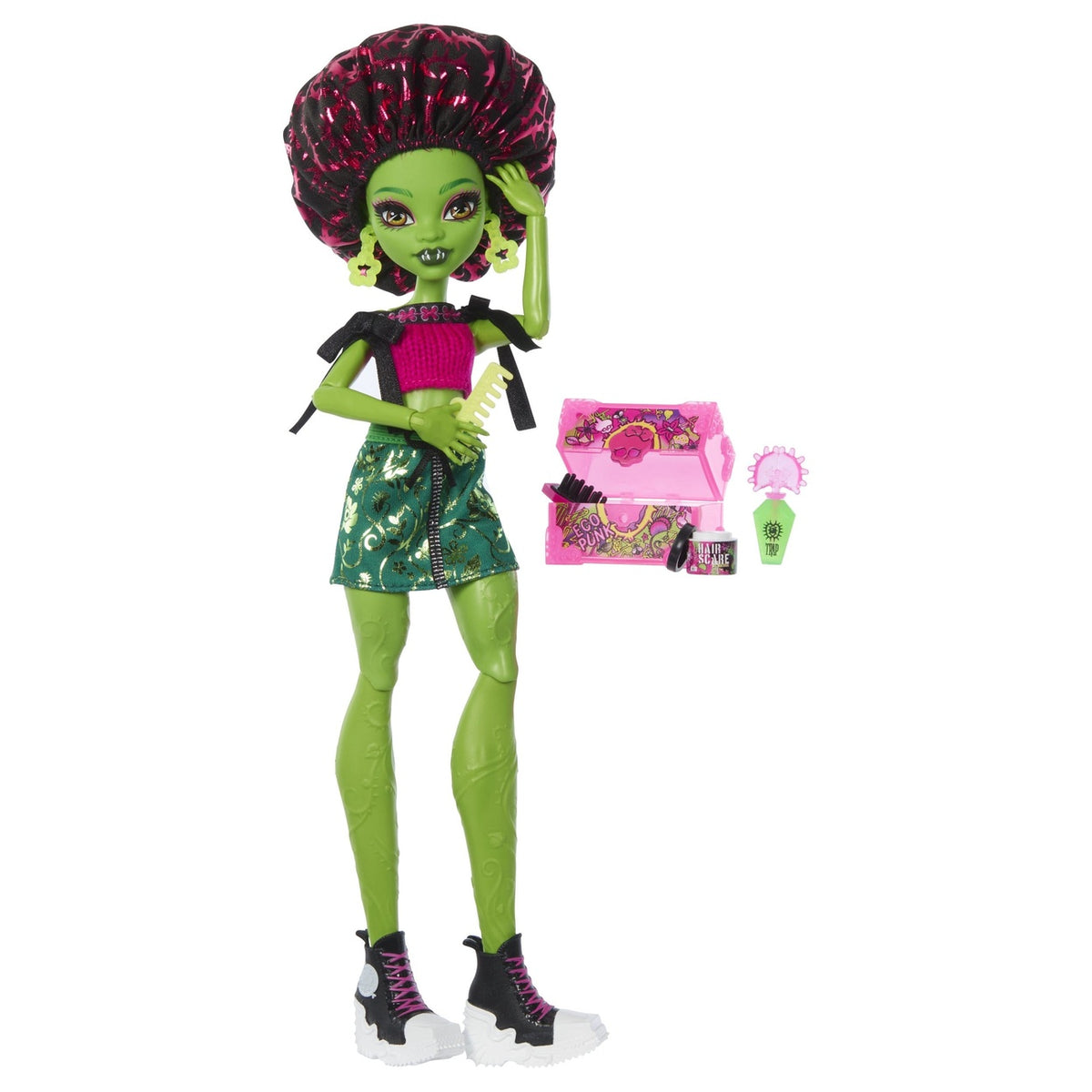 Image produit Monster High Poupée Self-Scare Secrets Venus McFlytrap