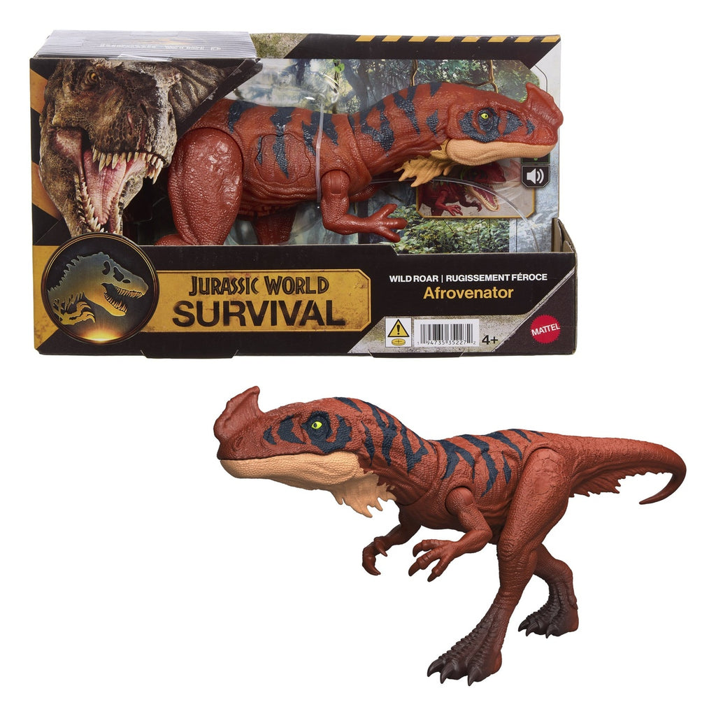 Productafbeelding Jurassic World: Survival actiefiguur Wild Roar Afrovenator