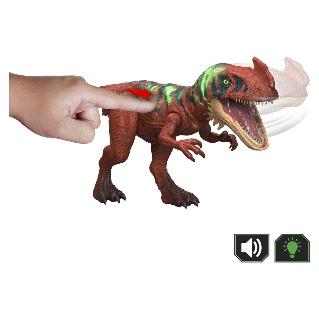 Productafbeelding Jurassic World: Survival actiefiguur Wild Roar Afrovenator