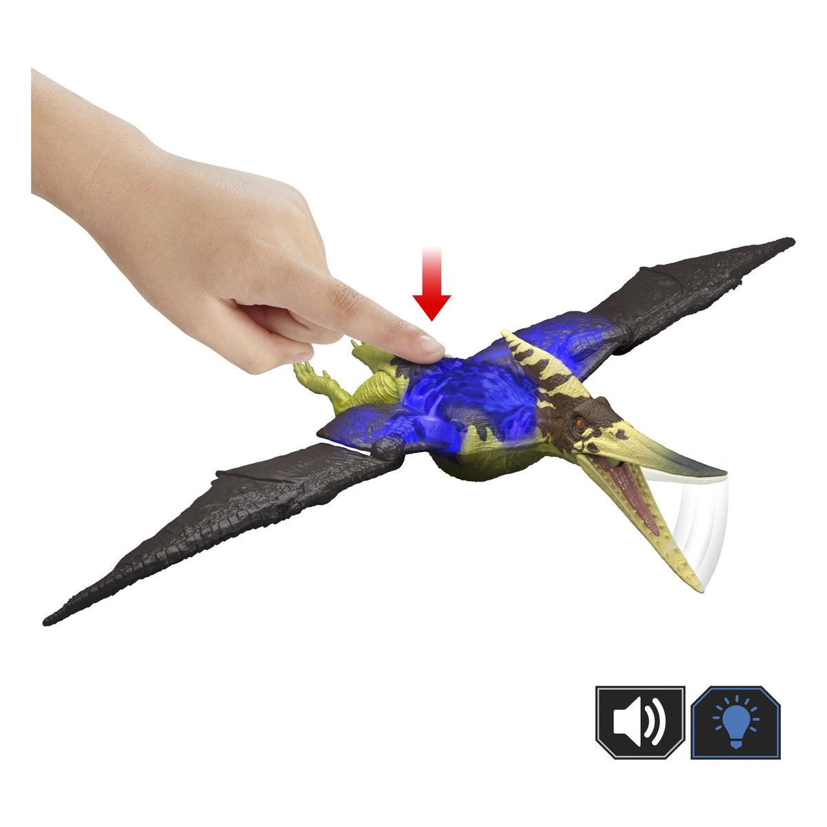 Productafbeelding Jurassic World: Survival Wild Roar Pteranodon actierfiguur