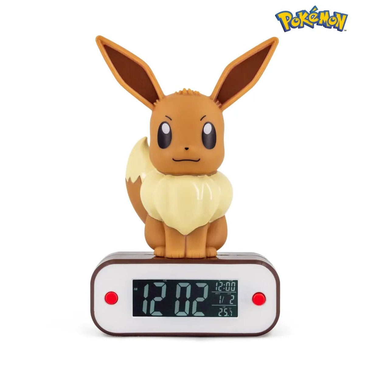 Productafbeelding Pokémon wekker met lichtfunctie Eevee 18 cm