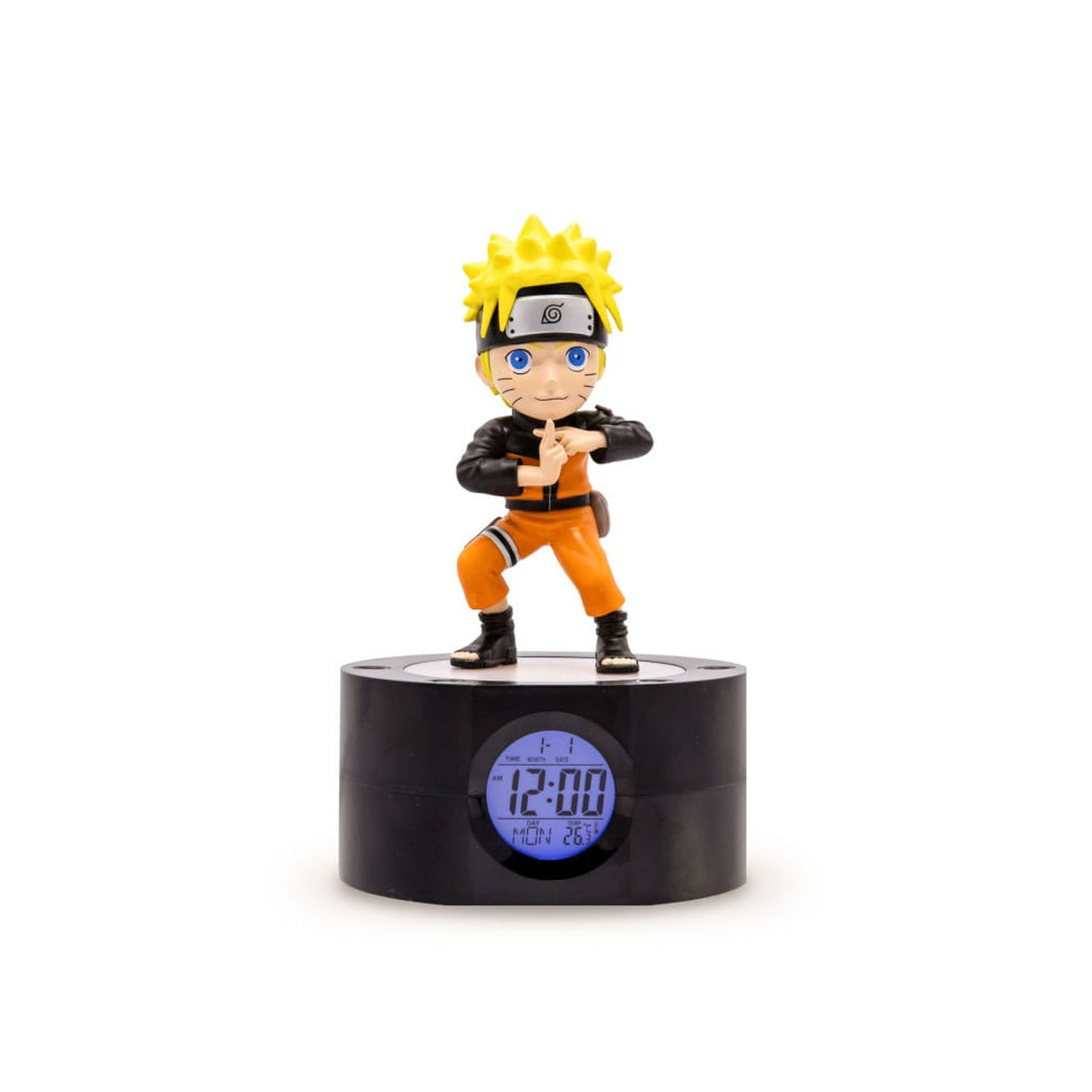 Productafbeelding Naruto Shippuden Wekker met lichtfunctie Naruto 18 cm
