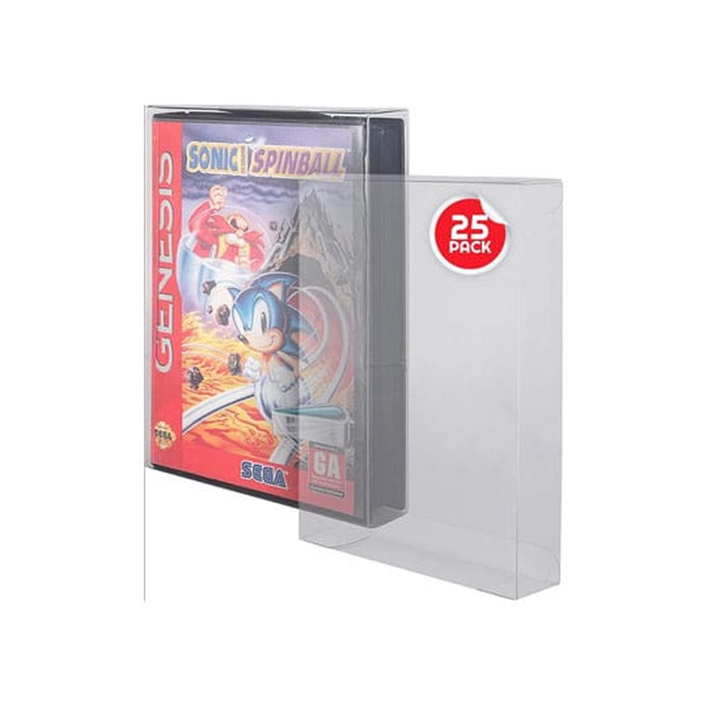 Productafbeelding PET-hoesjes 25-pack voor Sega Genesis-games