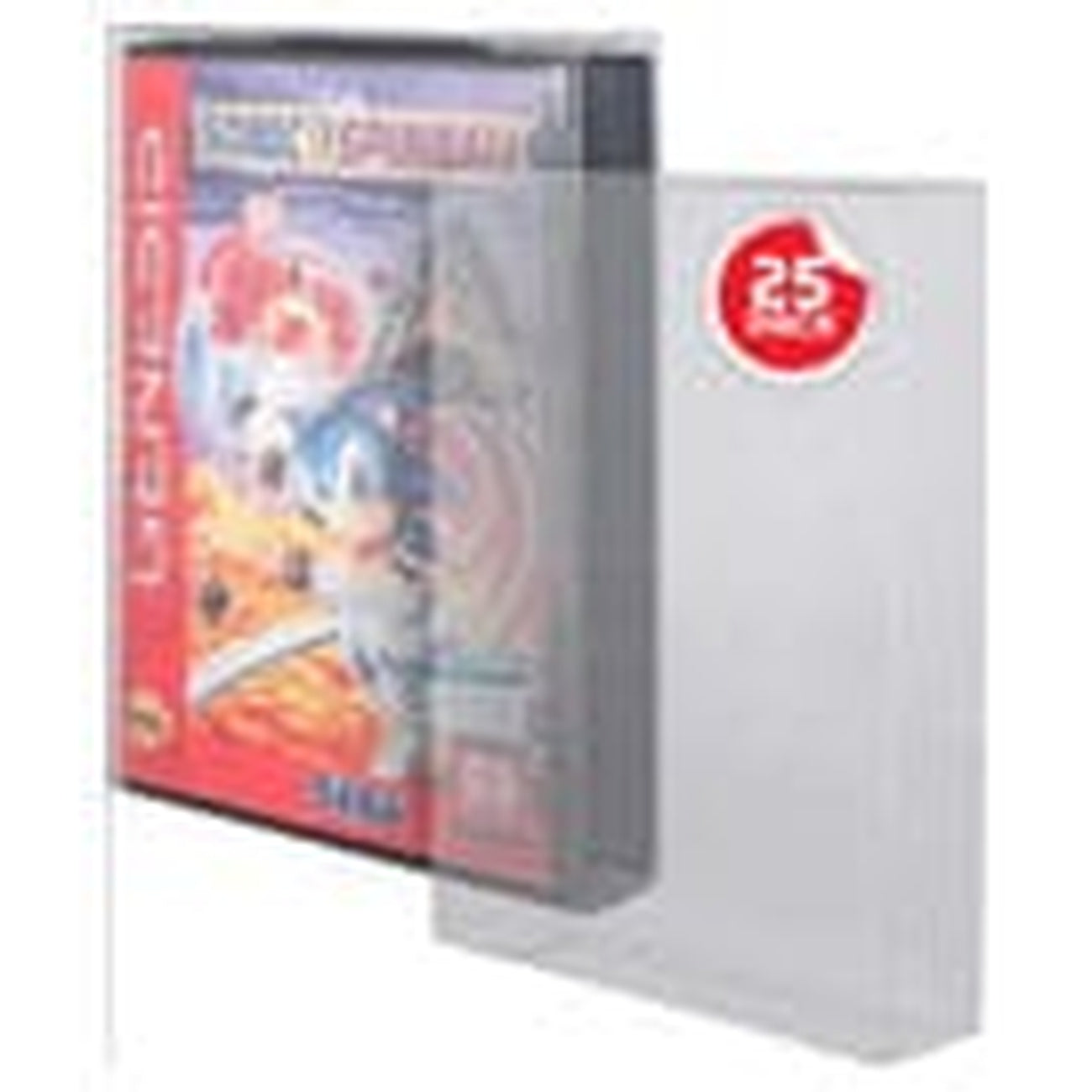 Productafbeelding PET-hoesjes 25-pack voor Sega Genesis-games