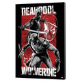 Image produit Marvel Impression sur bois Deadpool & Wolverine 03 Maximum Effort 35 x 50 cm