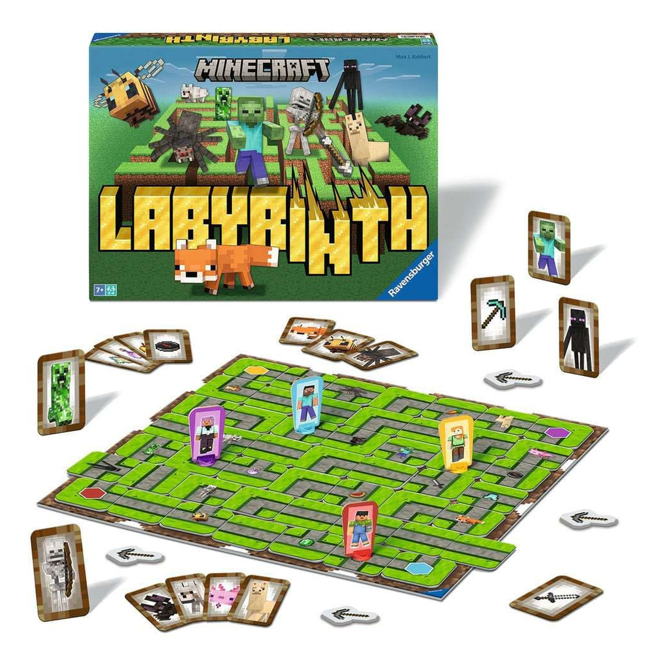 Productafbeelding Minecraft Labyrint Bordspel