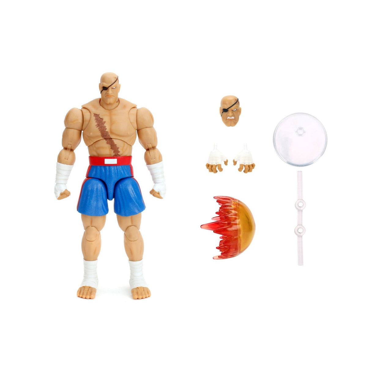 Productafbeelding Ultra Street Fighter II: The Final Challengers Actiefiguur 1/12 Sagat 19 cm