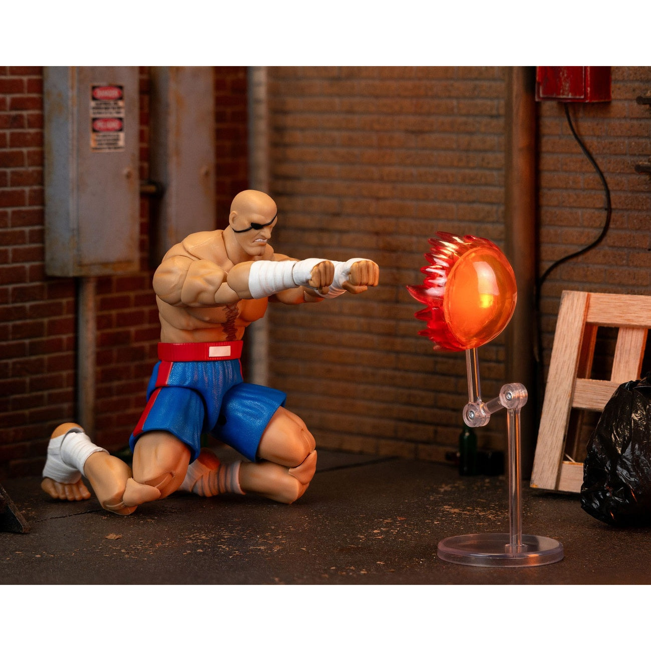 Productafbeelding Ultra Street Fighter II: The Final Challengers Actiefiguur 1/12 Sagat 19 cm