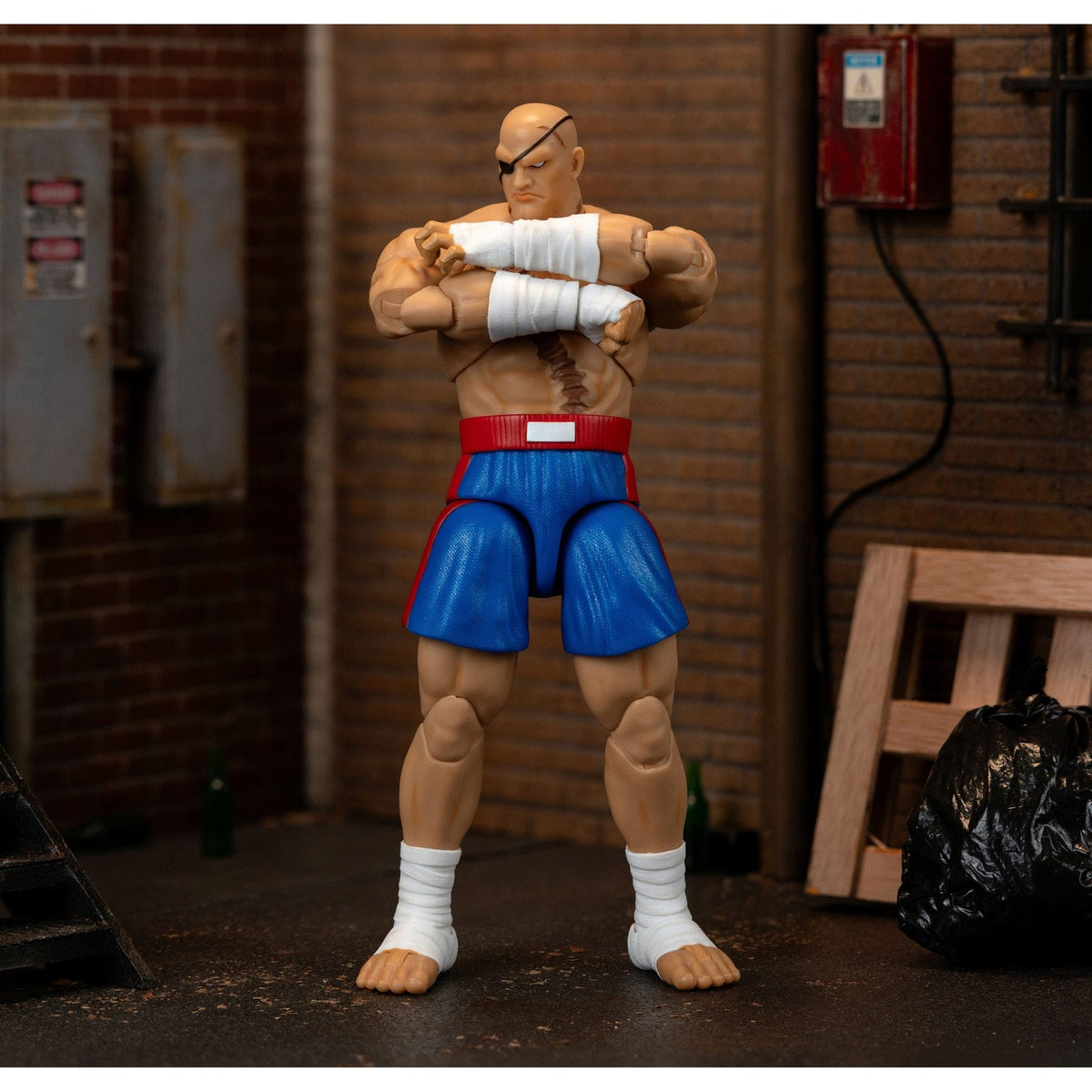 Productafbeelding Ultra Street Fighter II: The Final Challengers Actiefiguur 1/12 Sagat 19 cm