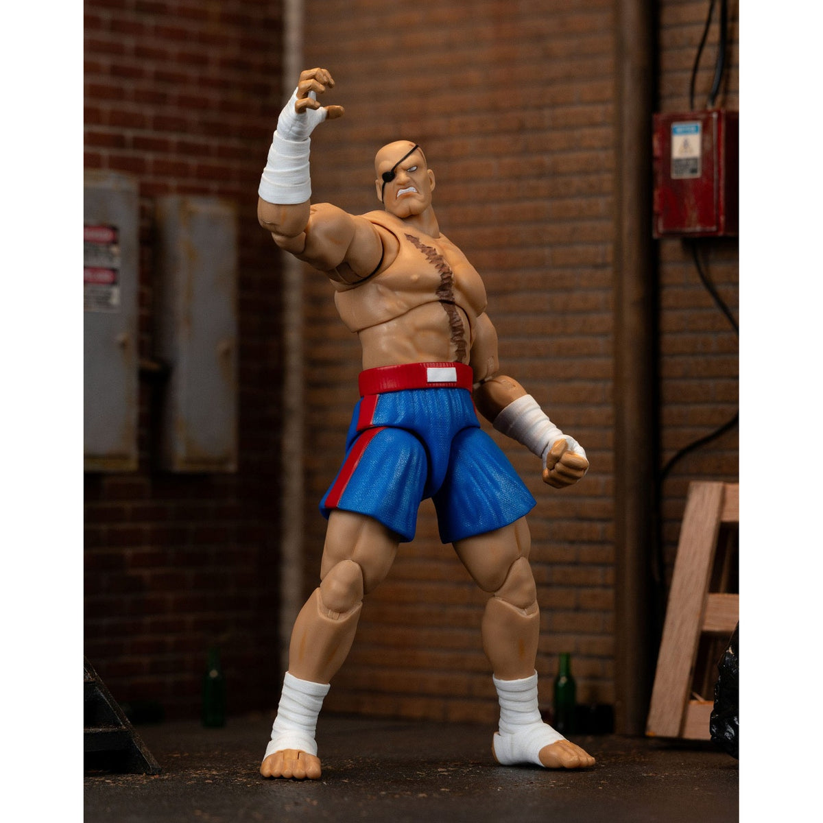 Productafbeelding Ultra Street Fighter II: The Final Challengers Actiefiguur 1/12 Sagat 19 cm