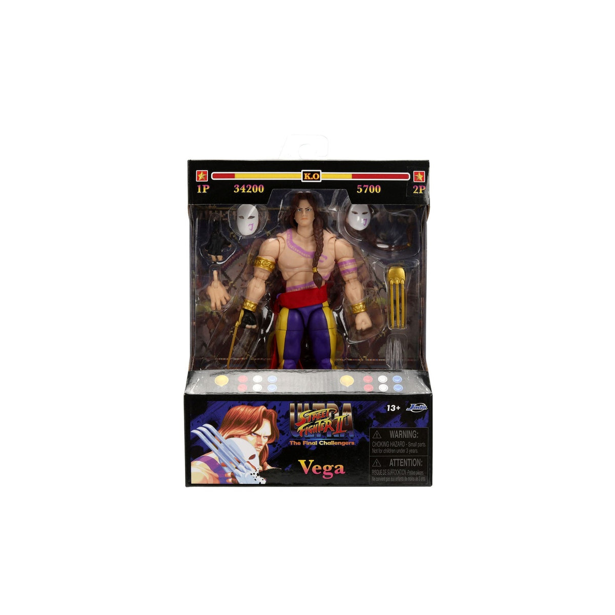 Productafbeelding Ultra Street Fighter II: The Final Challengers Actiefiguur 1/12 Vega 15 cm