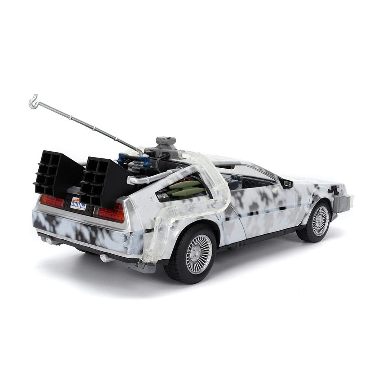Produktbild Zurück in die Zukunft Diecast Modell 1/24 Time Machine Frost