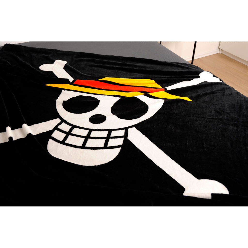 Productafbeelding One Piece flanellen fleece deken 150 x 200 cm
