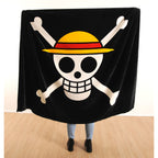 Productafbeelding One Piece flanellen fleece deken 150 x 200 cm