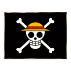 Productafbeelding One Piece flanellen fleece deken 150 x 200 cm