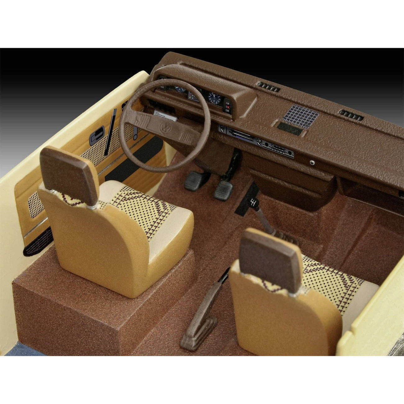 Productafbeelding Stranger Things Modelbouwset 1/25 VW T3 Bus Surfer Boy 19 cm