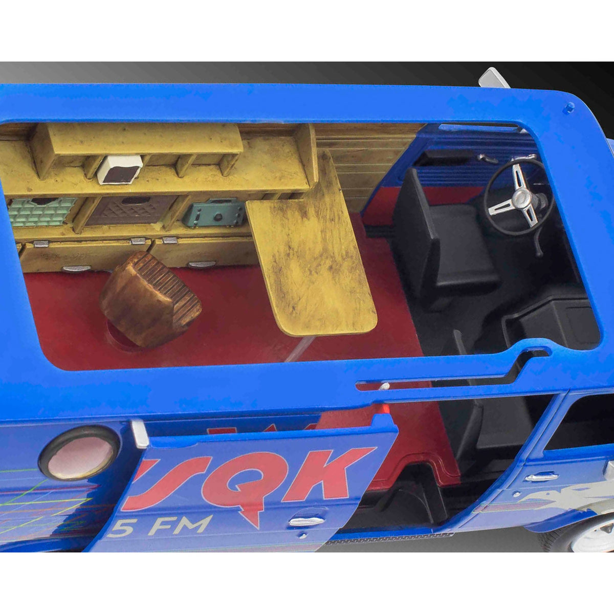 Image produit Stranger Things Maquette 1/25 Squawk Van (Aqua Color) 21 cm