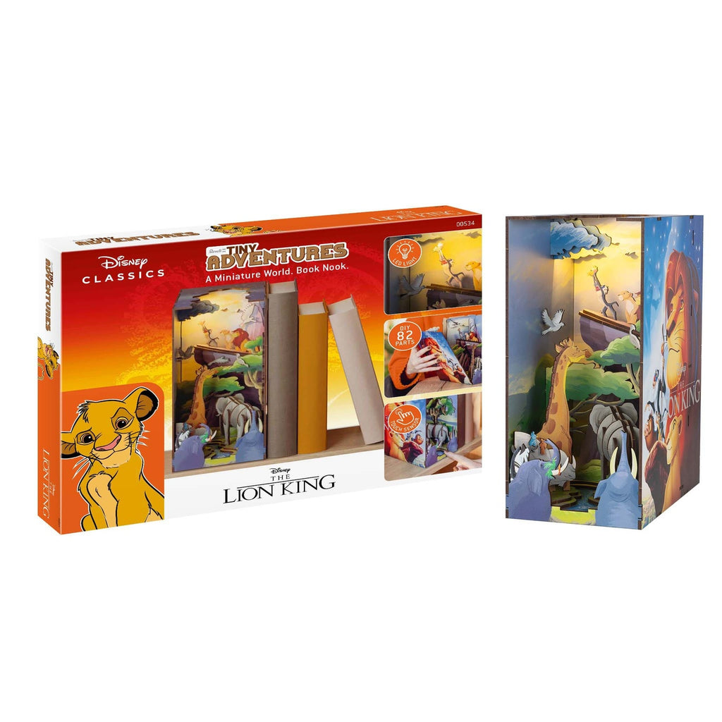 Productafbeelding Disney Tiny Adventures Book Nook Mini-diorama De Leeuwenkoning 23 cm