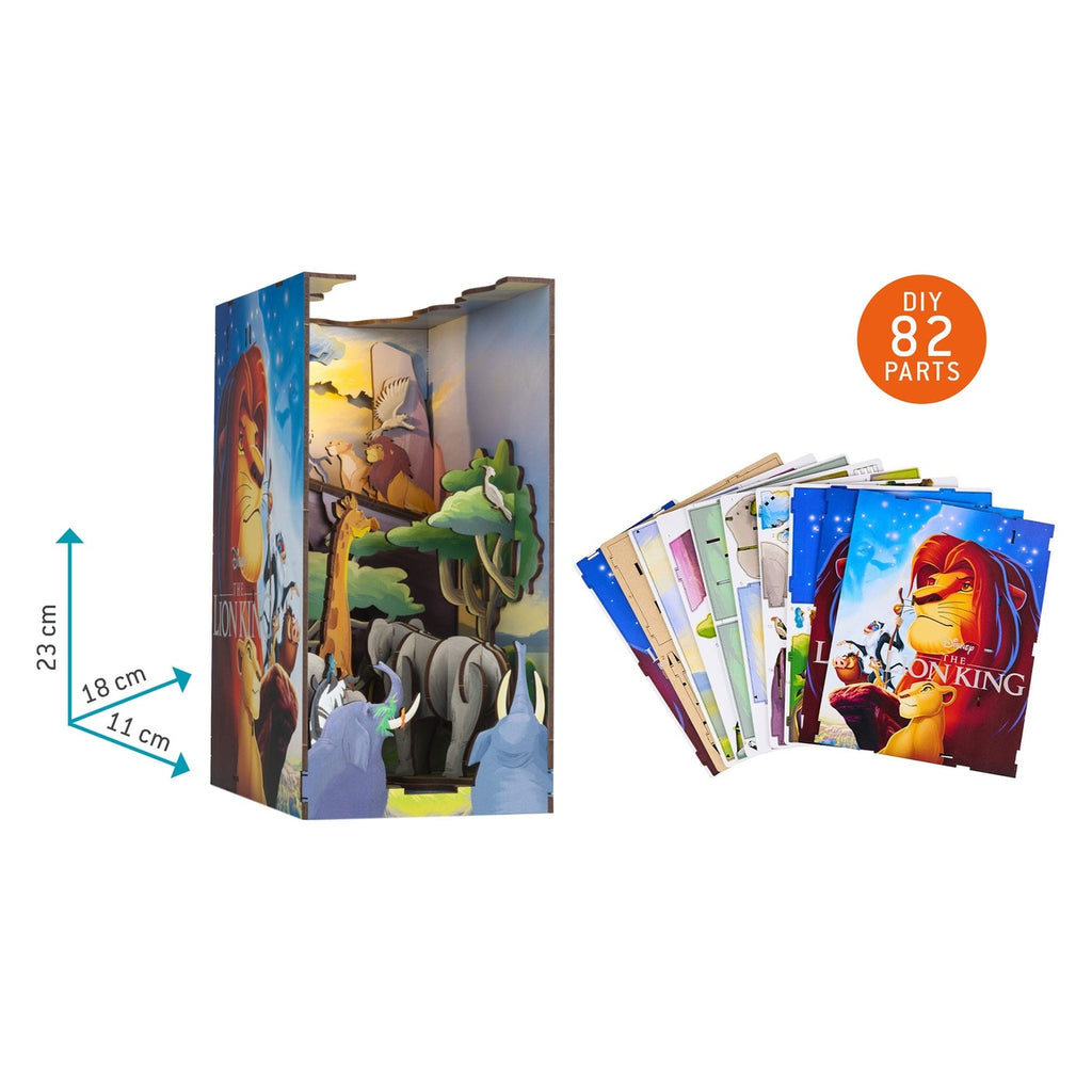 Productafbeelding Disney Tiny Adventures Book Nook Mini-diorama De Leeuwenkoning 23 cm