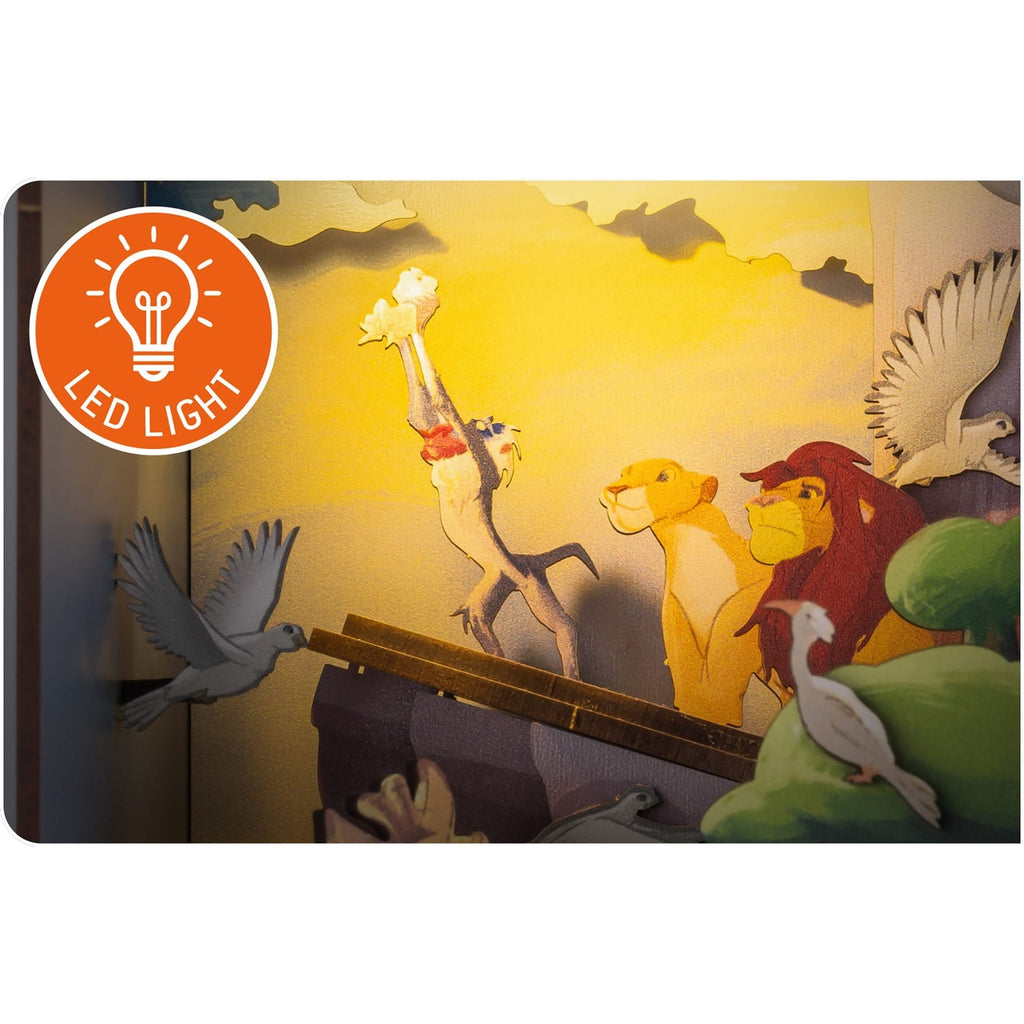Productafbeelding Disney Tiny Adventures Book Nook Mini-diorama De Leeuwenkoning 23 cm