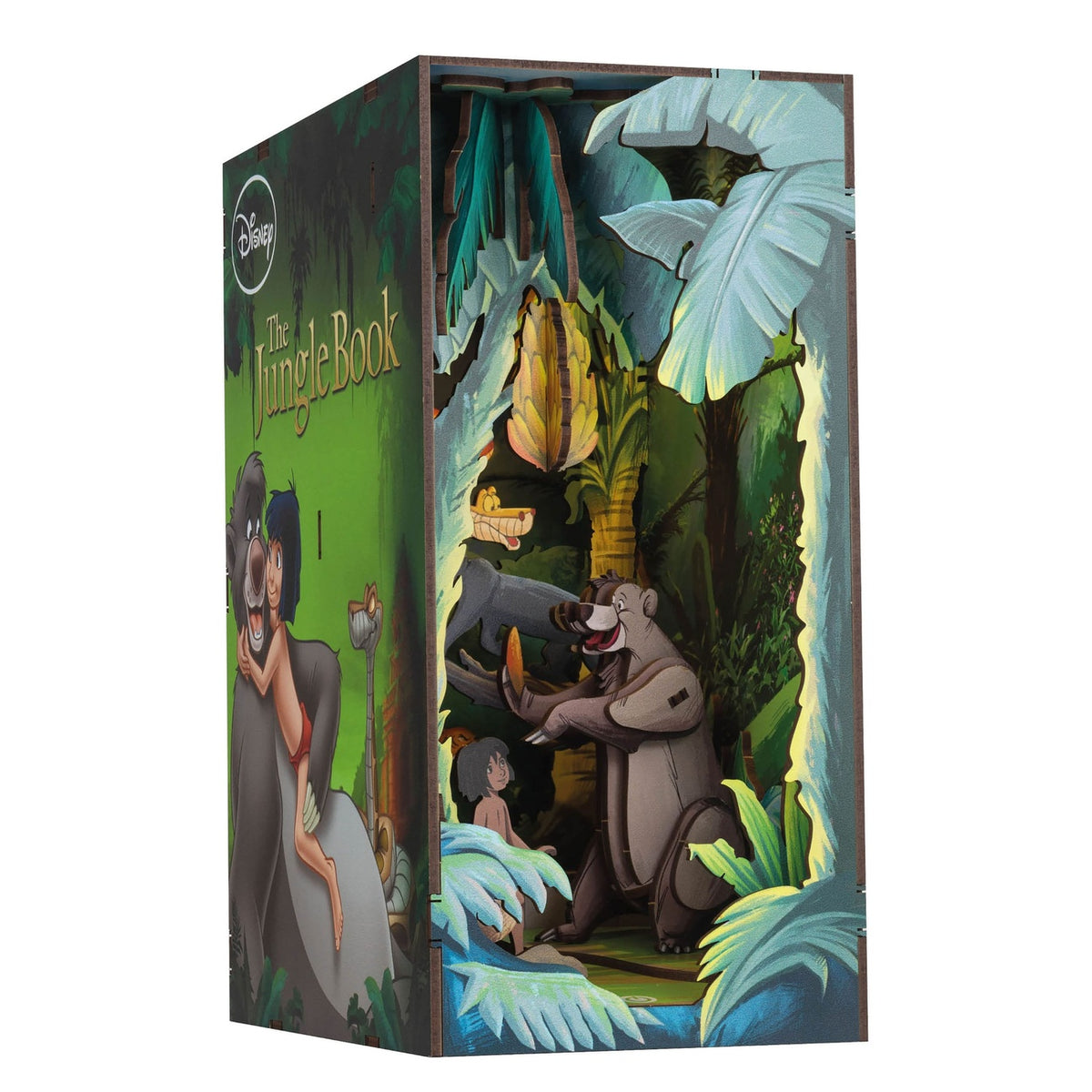 Productafbeelding Disney Tiny Adventures Book Nook Mini-diorama Jungle Boek 23 cm