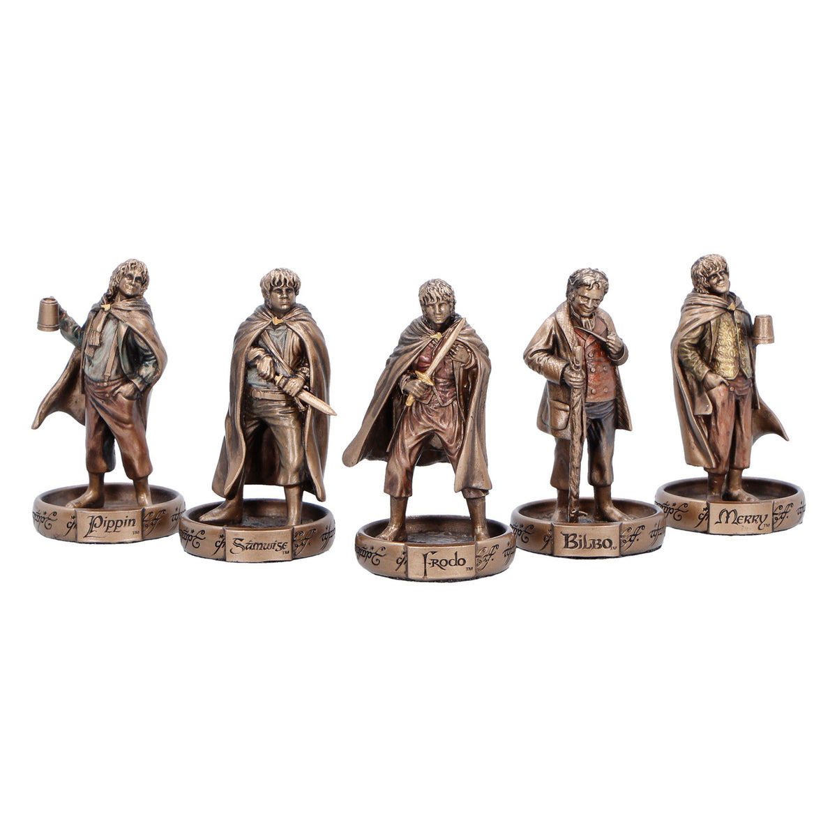 Image produit Le Seigneur des Anneaux - Les Compagnons figurines de collection set de 5