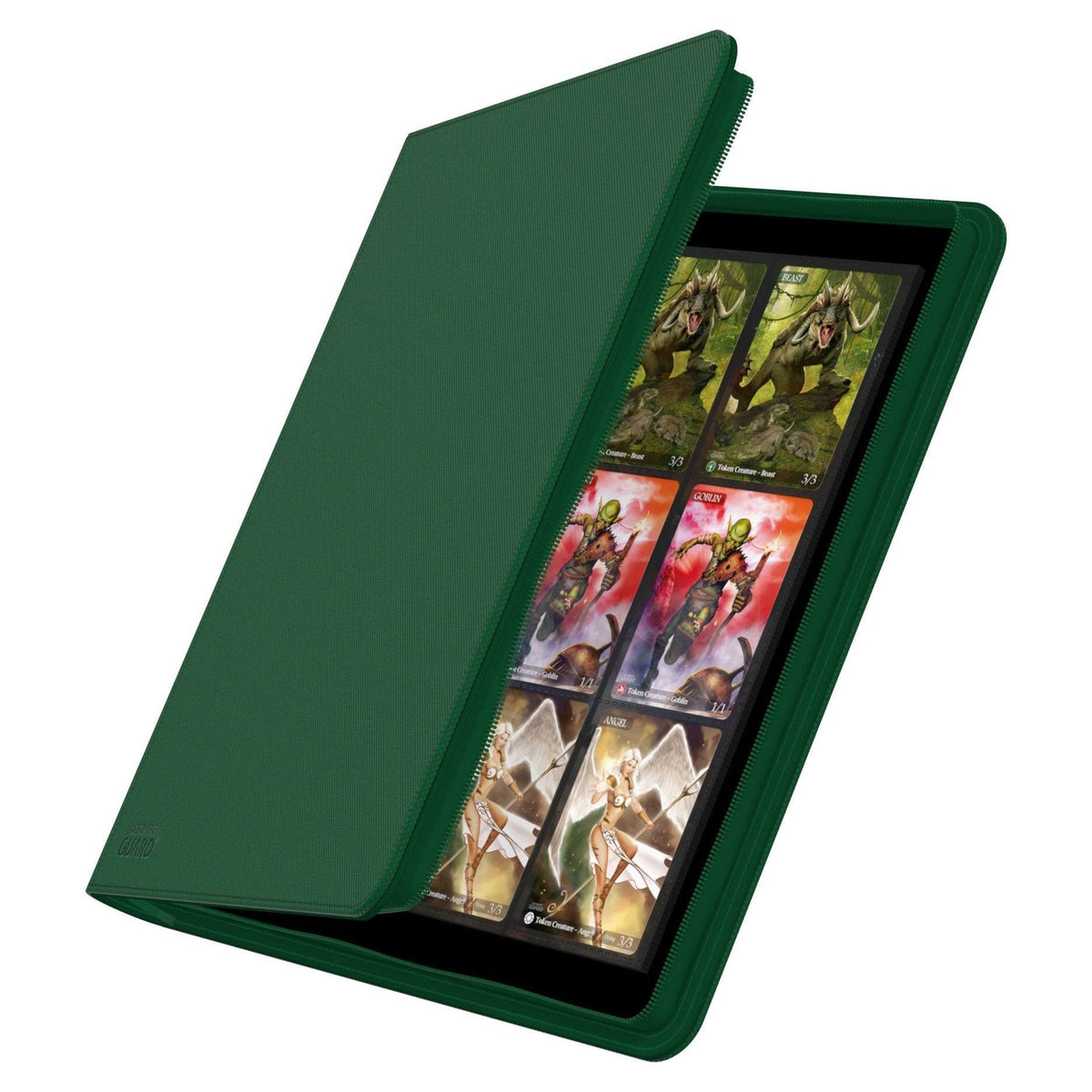 Produktbild Ultimate Guard Zipfolio 480 24-Pocket Xenoskin - Green