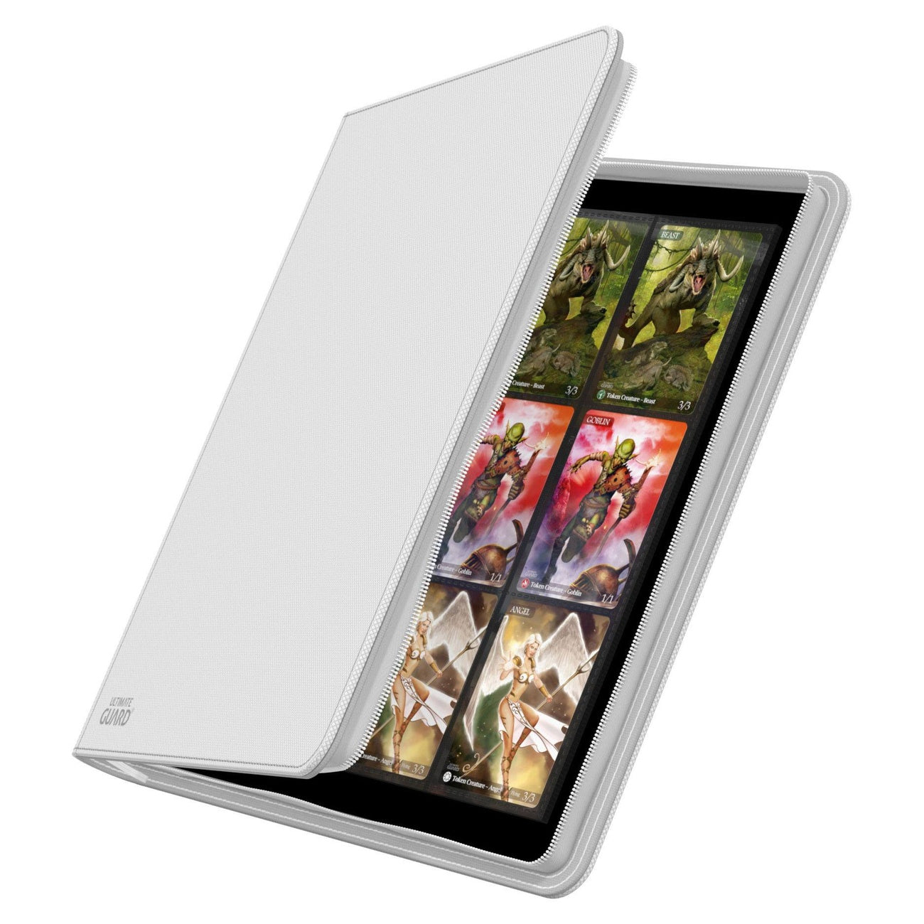 Image produit Ultimate Guard Zipfolio 480 24 Poches Xenoskin - Blanc