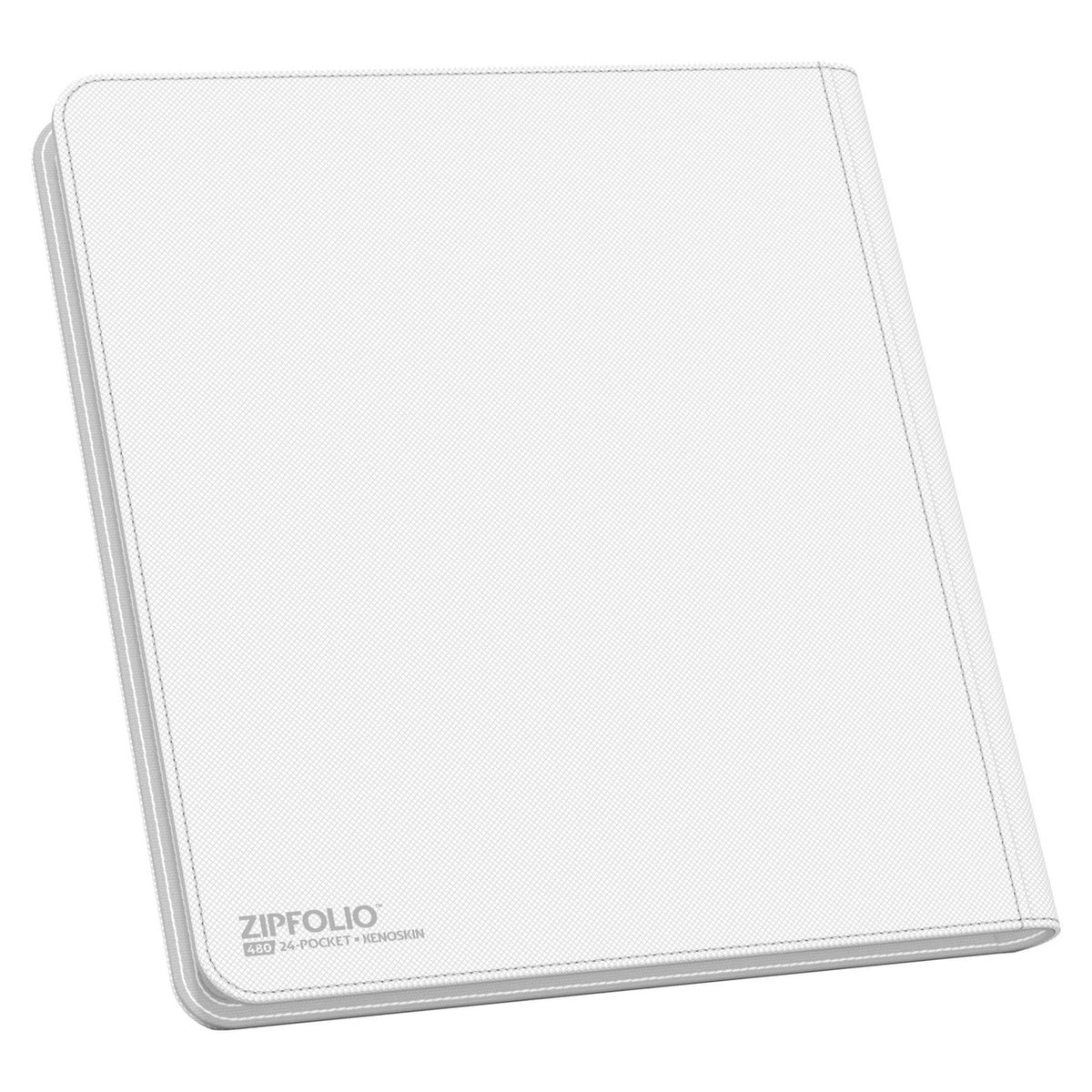 Image produit Ultimate Guard Zipfolio 480 24 Poches Xenoskin - Blanc