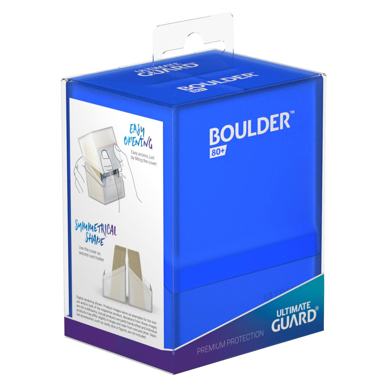 Produktbild Ultimate Guard Boulder 80+ - Sapphire