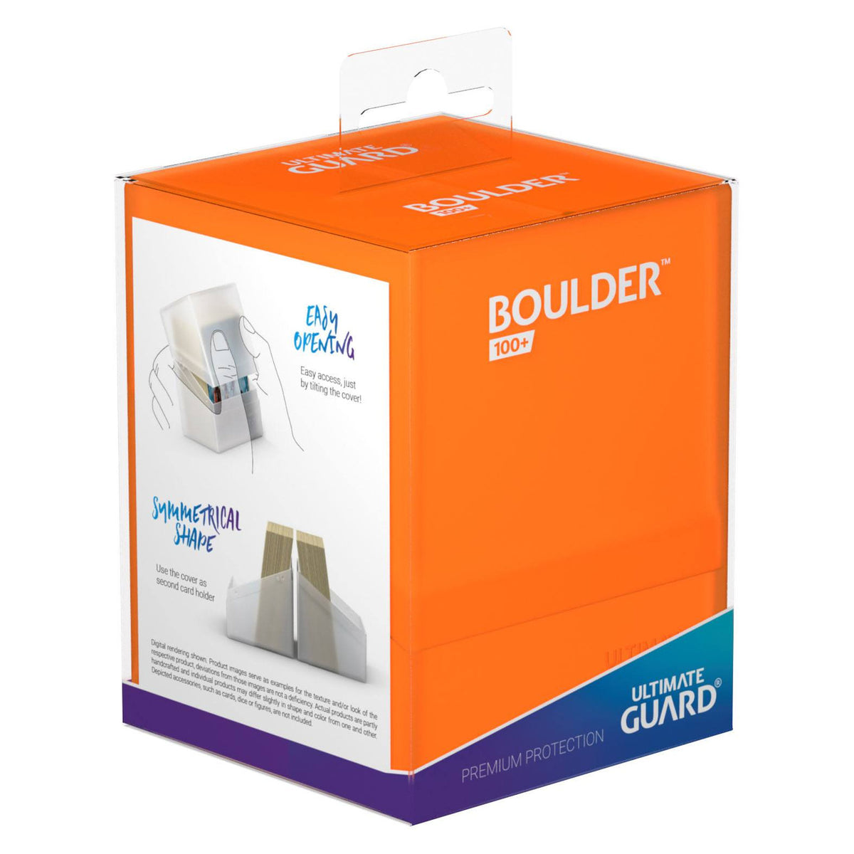 Image produit Ultimate Guard Boulder 100+ - Poppy Topaz