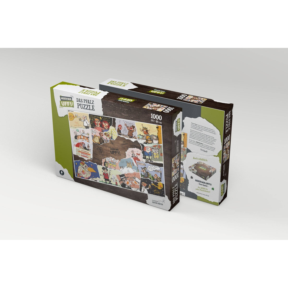 Productafbeelding Heer Ma Uff!! - De Palts-puzzel - 1000 stukjes