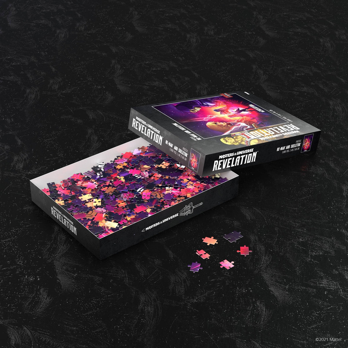 Productafbeelding Masters of the Universe: Revelation™ Puzzel He-Man™ en Skeletor™ (1000 stukjes)