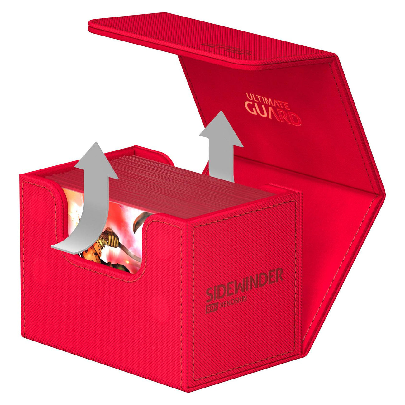 Produktbild Ultimate Guard Sidewinder 80+ Xenoskin - Red