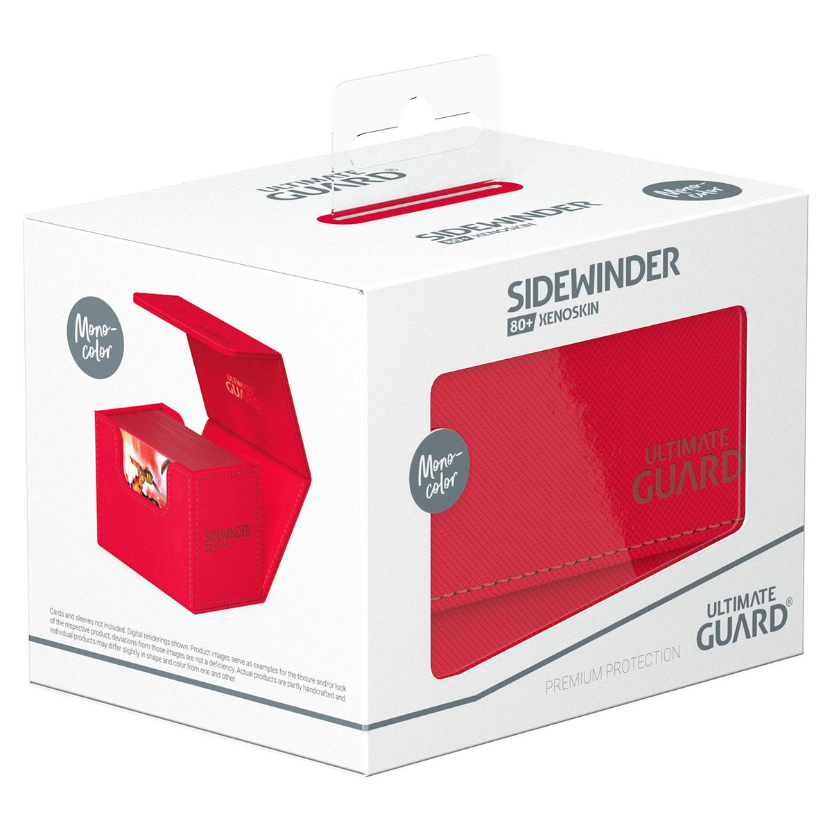 Produktbild Ultimate Guard Sidewinder 80+ Xenoskin - Red