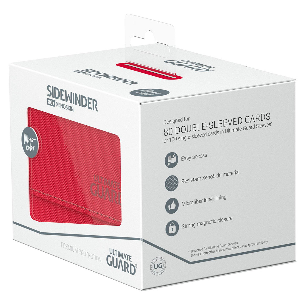 Produktbild Ultimate Guard Sidewinder 80+ Xenoskin - Red