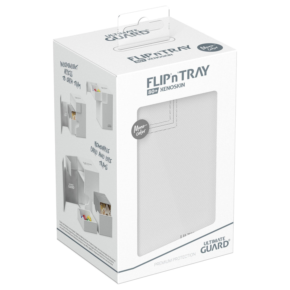 Product image Ultimate Guard Flip'n'Tray 80+ Xenoskin - White