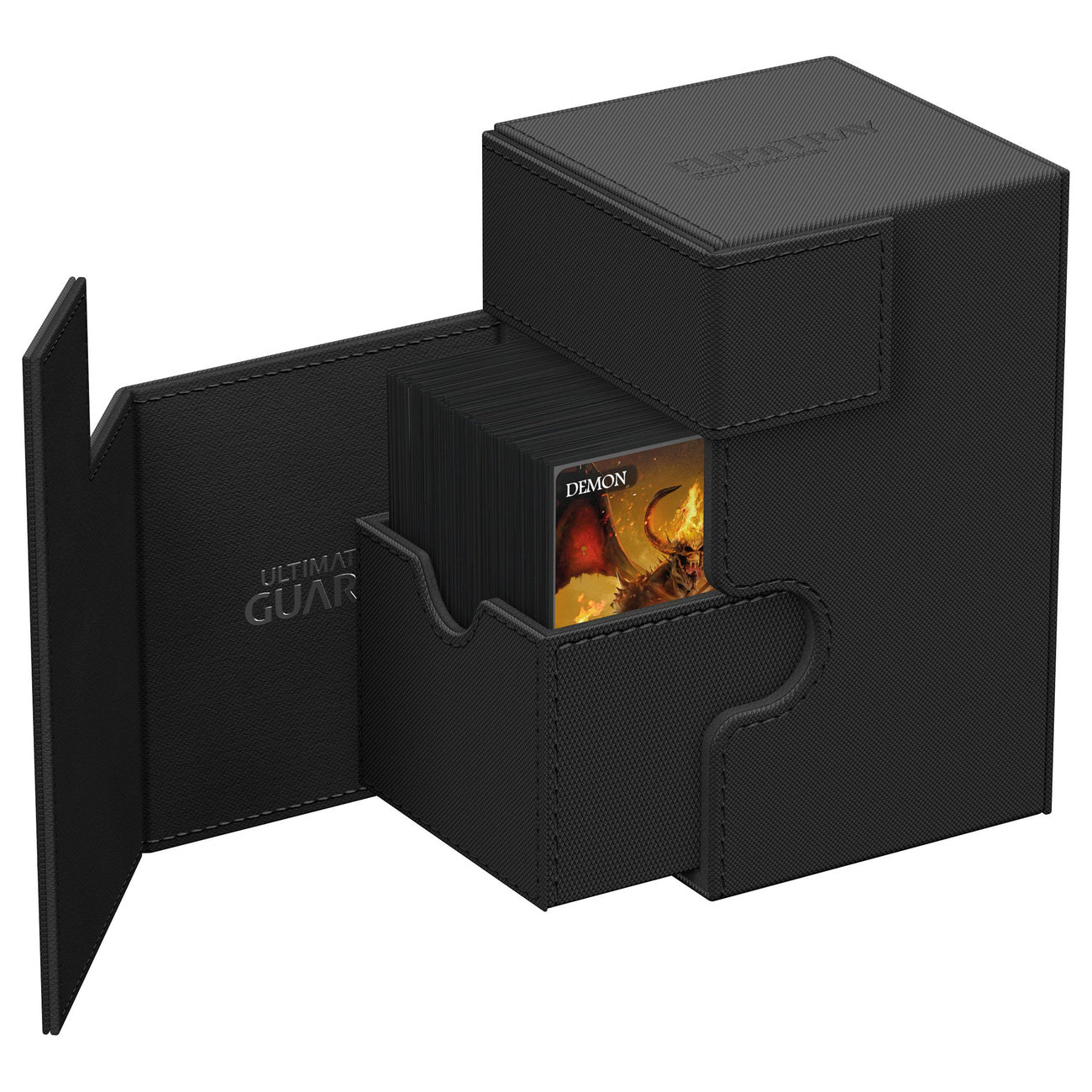 Productafbeelding Ultimate Guard Flip'n'Tray 100+ Xenoskin - Zwart