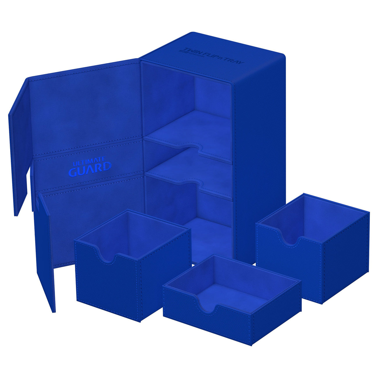 Productafbeelding Ultimate Guard Twin Flip'n'Tray 200+ Xenoskin - Blauw